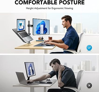 BAshoopTshirt15's tweet image. HUANUO Laptop Monitor Mount, Single Monitor Desk Mount Holds 32 inch, Laptop Notebook Desk Mount Stand fits up to 17 inch, Fully Adjustable Weight up to 22lbs.
#Laptop #pclaptop
#macbook #laptopapple
#ApplePay #appleday 
#dell #ASUS #MSI 
#USA #SaudiArabia 
#amazon