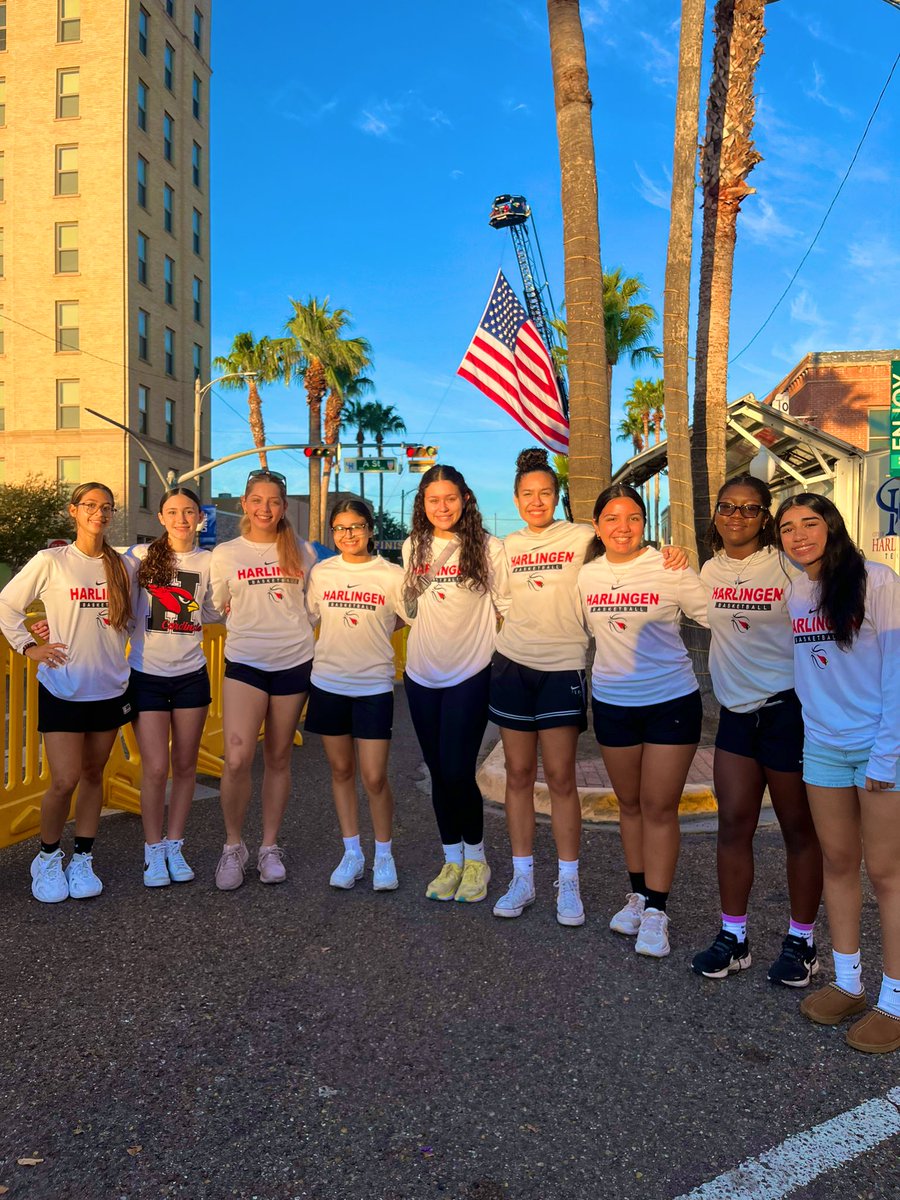 <a href="/HHS_GBBall/">Harlingen Lady Cards</a>, <a href="/HarlingenHS_Law/">HHS Law Enforcement Club</a>, &amp; <a href="/harlingendeca/">Harlingen HS Marketing/DECA</a> organizations came together to volunteer at the 9th Annual Run with the Heroes in Harlingen, TX. <a href="/HarlingenCISD/">HCISD</a> <a href="/TripleDubHarl1/">Harlingen Triple Double Basketball Academy</a> <a href="/lolamarie1313/">Lola Tamez</a> <a href="/SarahGtz2025/">Sarah Gutierrez</a> <a href="/amarism308/">Amaris Martinez</a> <a href="/lairechka/">Lairechka Flores</a> <a href="/HHSCards/">#CSND</a>