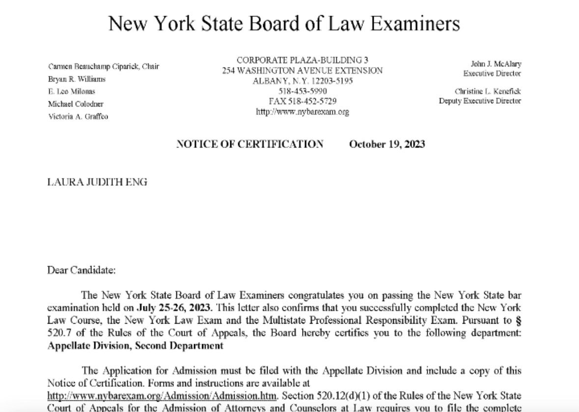 Laura Eng, Esq. tweet media