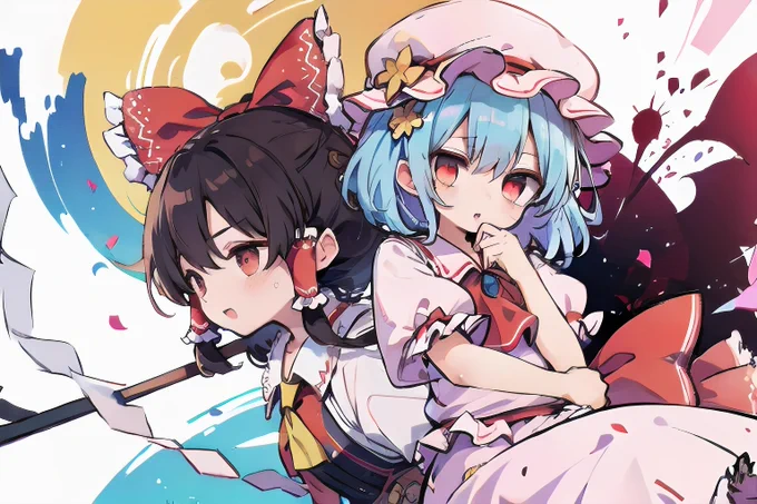 霊夢とレミリア