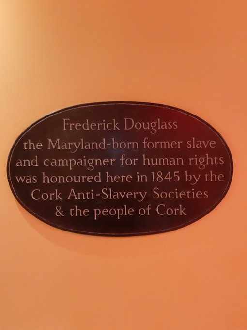 #Onthisday 1845 Frederick Douglass gave a speech 'American Prejudice Against Color' at the @ImperialCork
#Cork B&W📷& more buff.ly/3z2jMCf