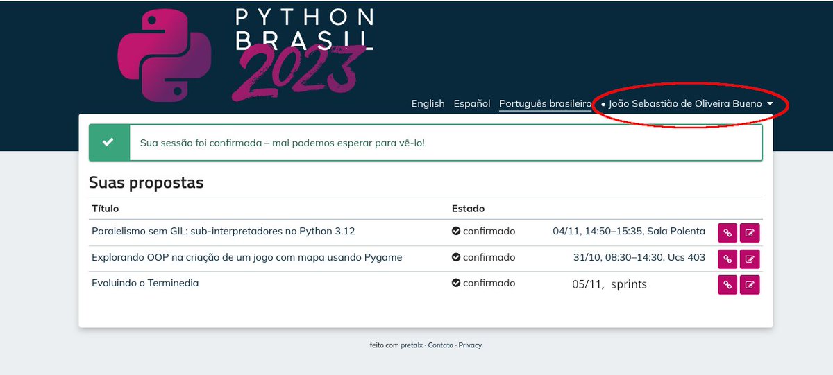 gwidion's tweet image. #PythonBrasil2023 , quem vamos?