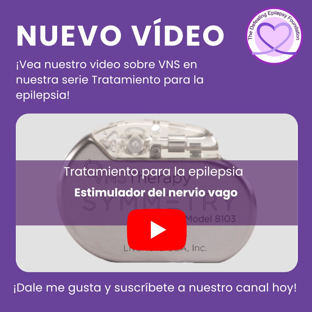 defeatepilepsy's tweet photo. ¡Mira nuestro video en VNS! ¡Dale me gusta y suscríbete a nuestro canal hoy!

Enlace de YouTube: https://t.co/j4zqn3iMeH

#epilepsia #VNS #dispositivo #estimulador de nervios #tratamiento #defeatepilepsy #device #nervestimulator #treatment https://t.co/JGRHtwjqSS