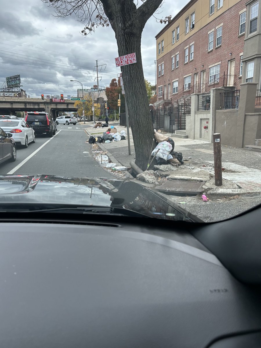 Attention residents on or near the 3000 block of North Broad Street: this trash has been reported to our hardworking partners at ⁦@PhilaStreets⁩ Expect cleanup soon and please report other trash we may be unaware of to Cindy.bass@phila.gov.