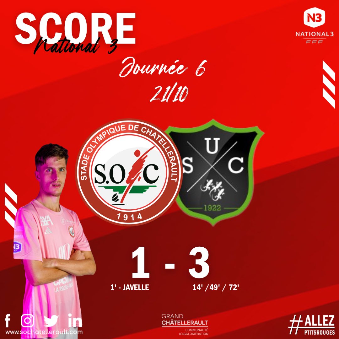 S.O. Châtellerault 🔴⚪ tweet media