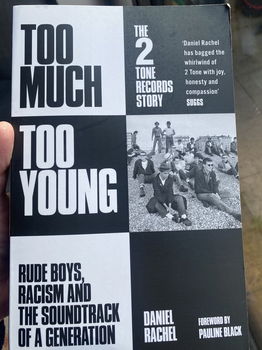 Away Game. Headed to a packed @mildmayclub in Stokey for our pal @DanielRachel69 and the launch of his superb chronicle ‘a fantastic odyssey’ of 2Tone. #TooMuchTooYoung @WhiteRabbitBks Helmed by Travis Elborough and with a cracking panel including @RhodaDakar Miranda Joyce