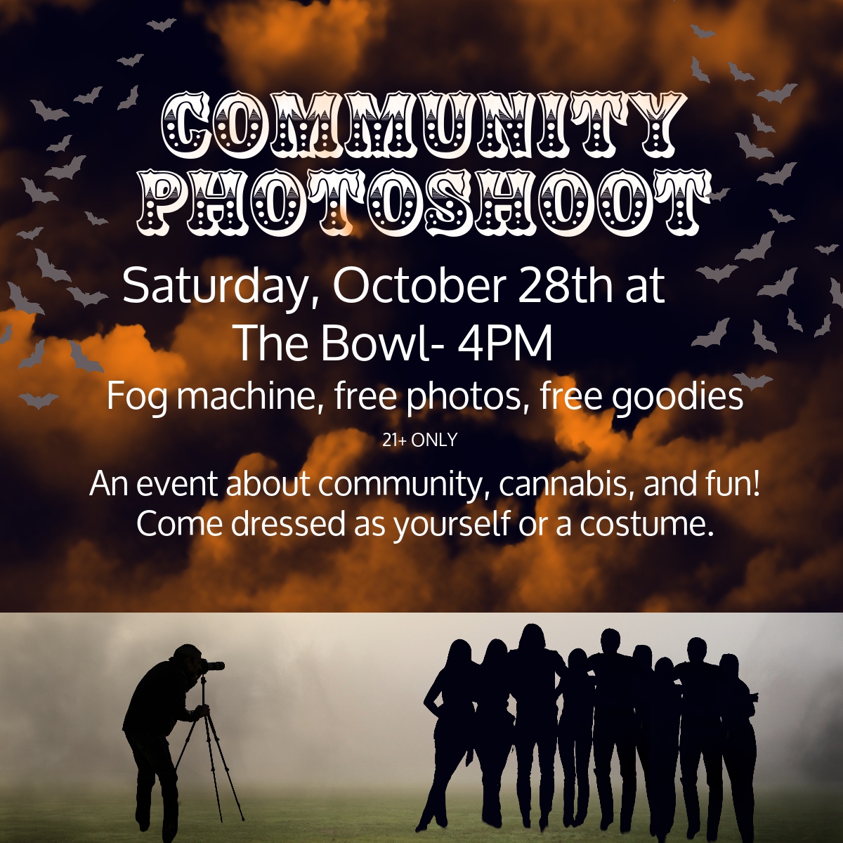 Come on out for spooky photos next weekend! #microdifference #craftcultivation #resistcorporateweed #onlydowntowndispo #muskegonmicro #muskegonmade #muskegonproud #ditchthedispensary #smokelocal #wecannacare #cannabistourism #thisismuskegon #visitmuskegon