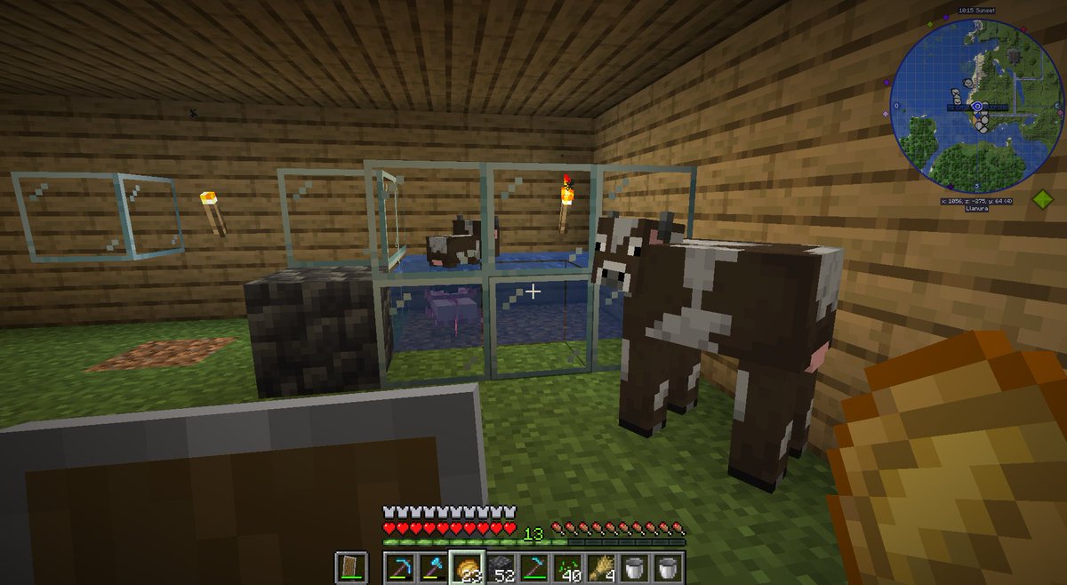 Saturn7_7's tweet image. Menuda estampa!!
Mejor me voy al COD, que aquí pasan cosas... y la vaca que me mira de reojo lo sabe!!
#Minecraft #ServerMinecraft #Maincra #COD #CallofDuty