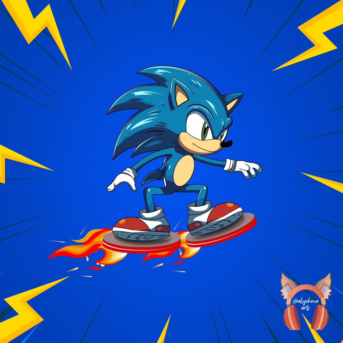 Hope y'all doing great..🙌
Well just done with my #SonicTheHedgehog in my style hope y'all like and love it..🩷
Also my #commissionsopen do hmu for the queries..🤗🩷
#artistsontwitter #vtuber #2doc
