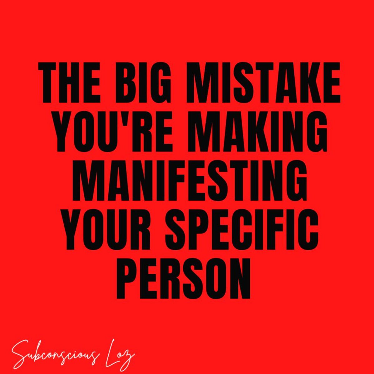 subconsciousloz's tweet image. Your subconscious mind is always listening. Do you know what you are telling it? A lot of you actually don’t, and that’s why your manifestation hasn’t manifested yet because there’s a whole lot of stuff you’re telling your mind that you’re not aware of
#SubconsciousReprogramming