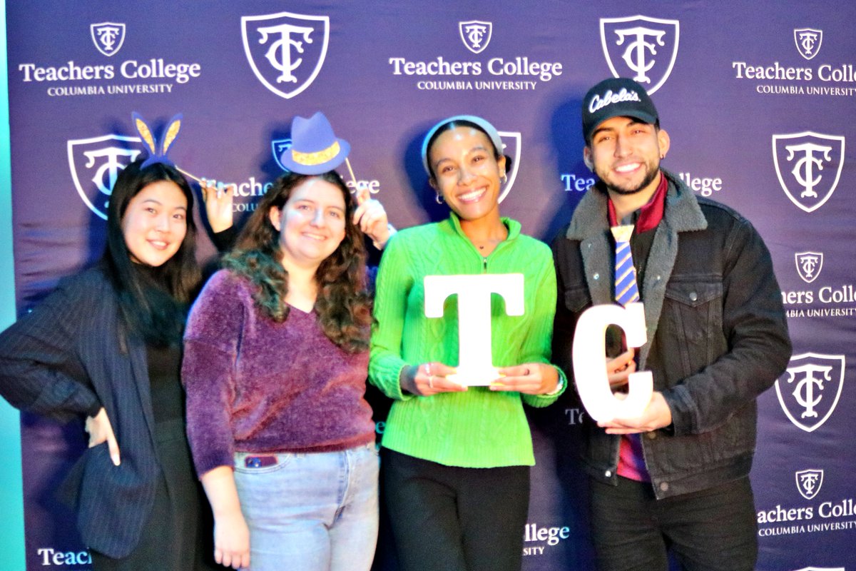 TeachersCollege's tweet photo. We had an amazing time celebrating our new look with the #TCCommunity earlier this week! 🎉💙 Together, we're on a mission to bring #truechange to the world. Share your true change with us 👉 https://t.co/NU4puTNJWT https://t.co/QuAdoHKq2k