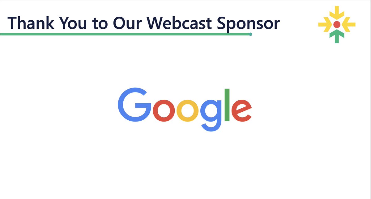 Thanks again to @Google for being the Webcast Sponsor of #ARIN52! Stay tuned to arin.net/ARIN52materials for links to the webcast recordings.