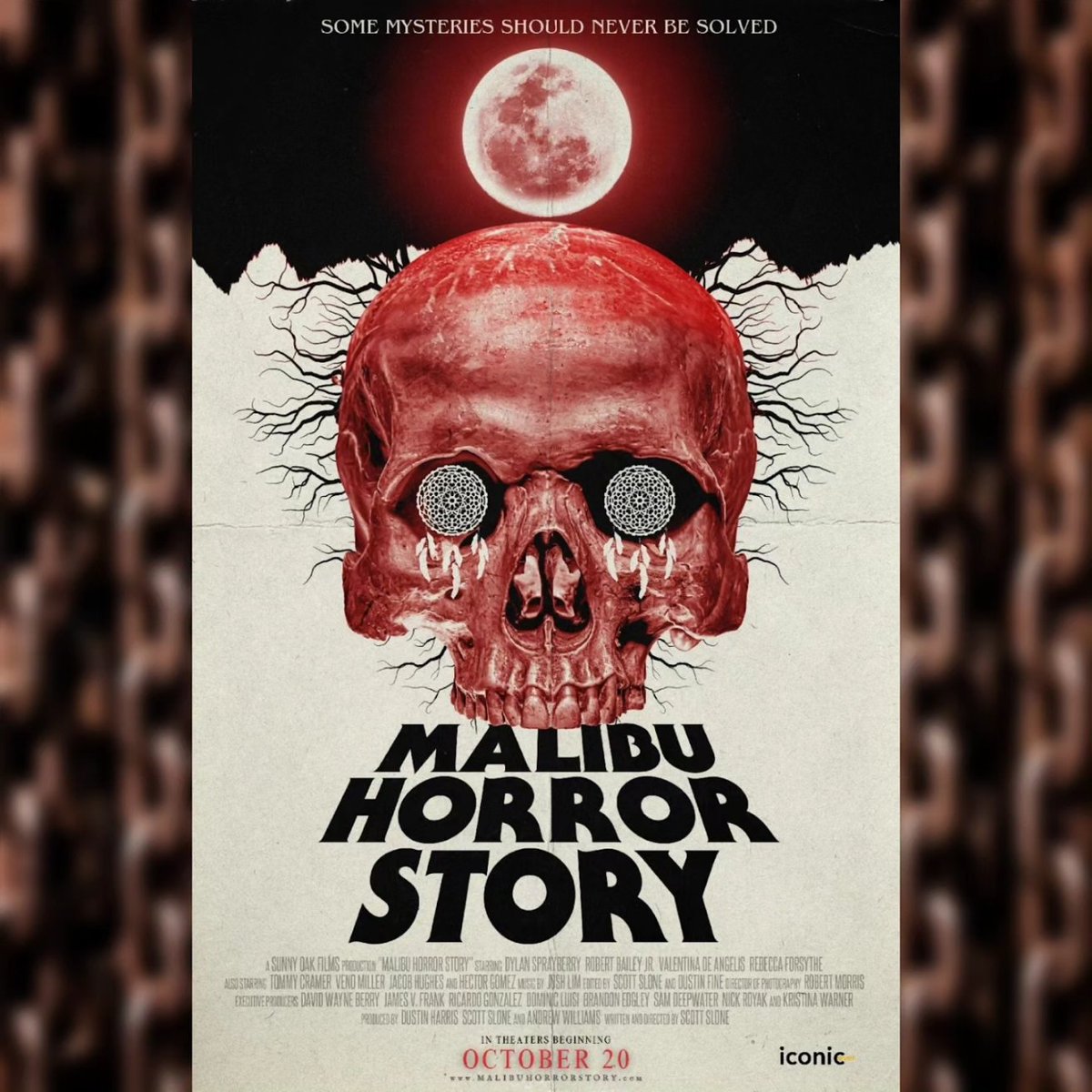 OverlookHour's tweet photo. Malibu Horror Story was made for the big screen and it creeped into select theater this weekend! To celebrate, we're welcoming back writer/director Scott Slone to talk found footage ☠️
🎃 Links at https://t.co/shYpi6HUJ4
And check https://t.co/N9vpK9l8hE for screenings! https://t.co/Ey8SDWOb60