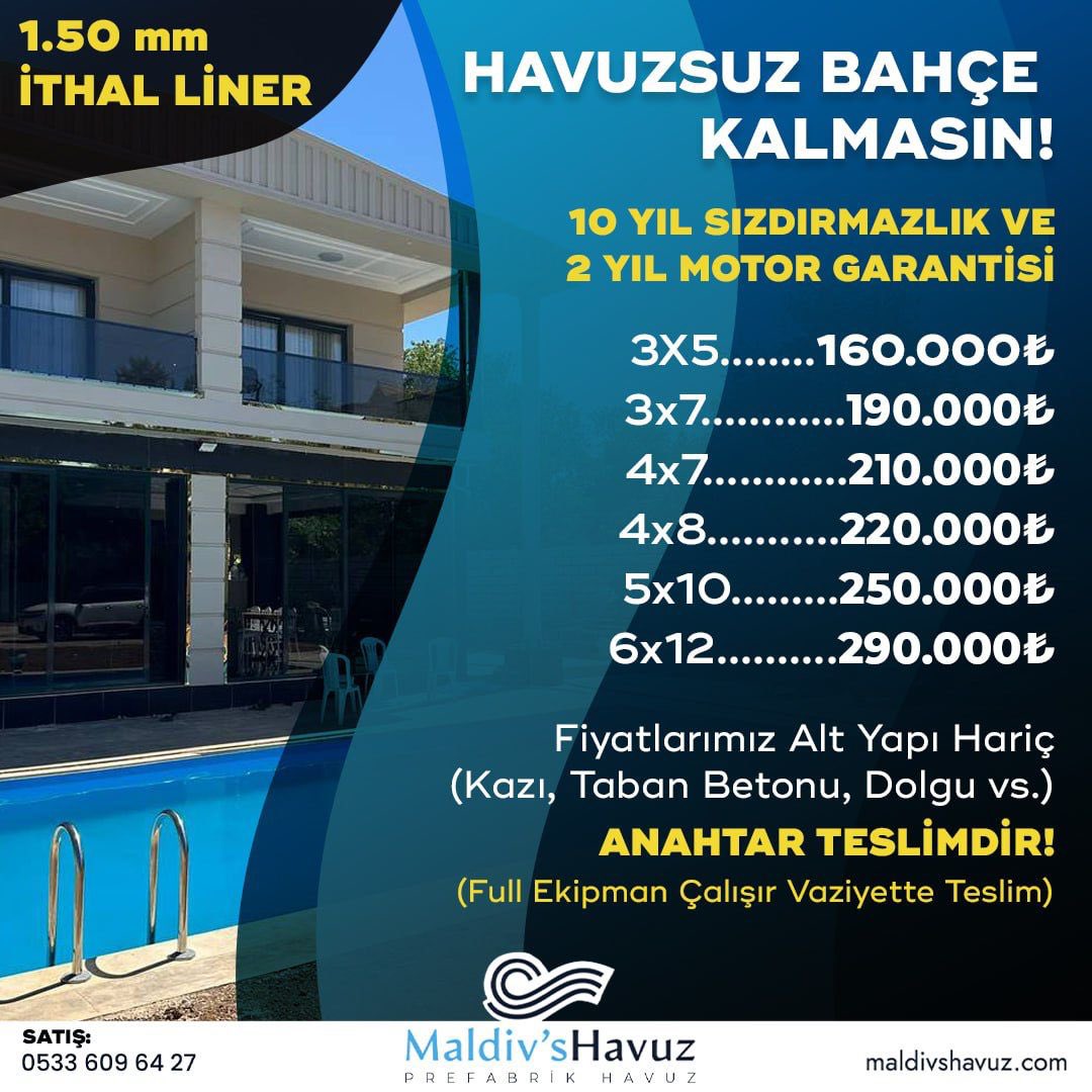 Gazi Şehrimizde Havuzsuz Bahçe Kalmasın! Prefabrik Havuzda Kampanyaya Devam
 #Gaziantep