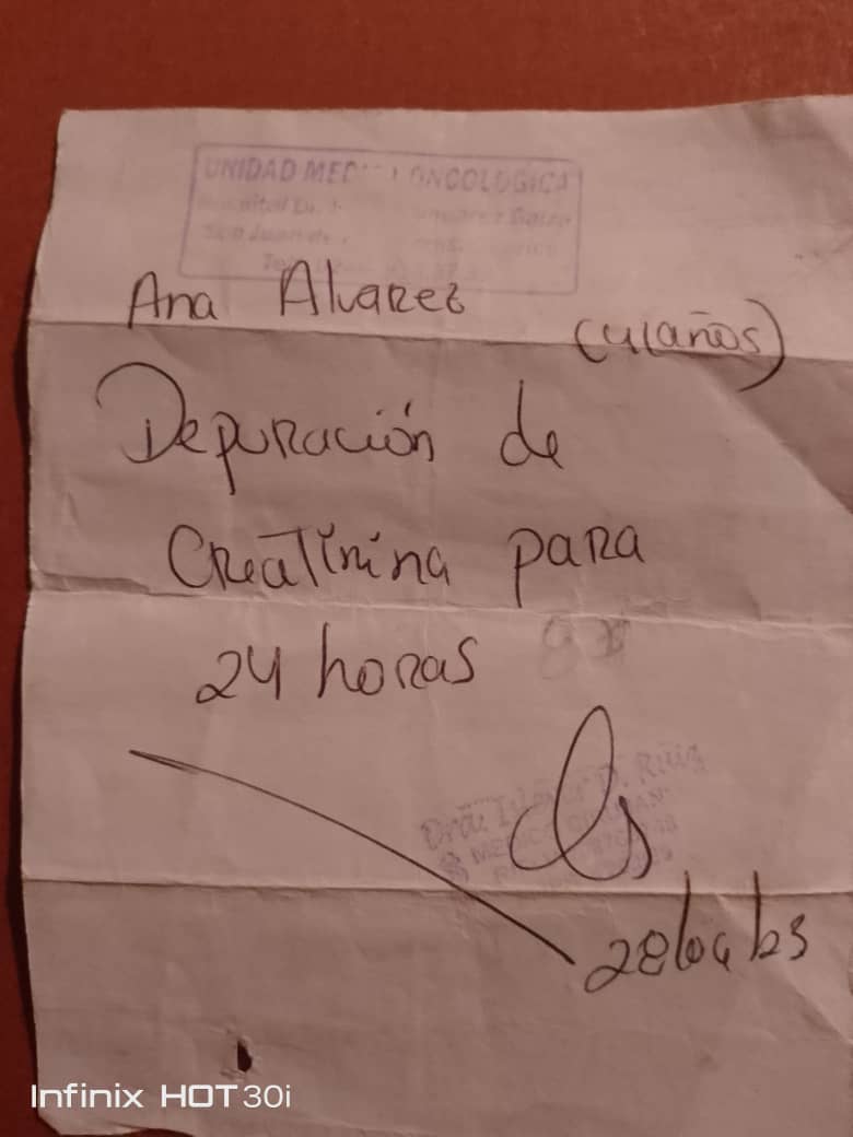 LuisReyes_30's tweet photo. Ella necesita insumos médicos y algunos medicamentos como eritoproyectina, filgastrim, ciclofosfamida, doxetacel, y los que salen en los recipes. Apoyemos difundiendo su caso. 🙏
@MamaLisVzla @LuisOlavarrieta @AlexaGomezDos 
Plaza Venezuela
#Lluvias
María Corina
#Kimberly https://t.co/clcWk6y7lv