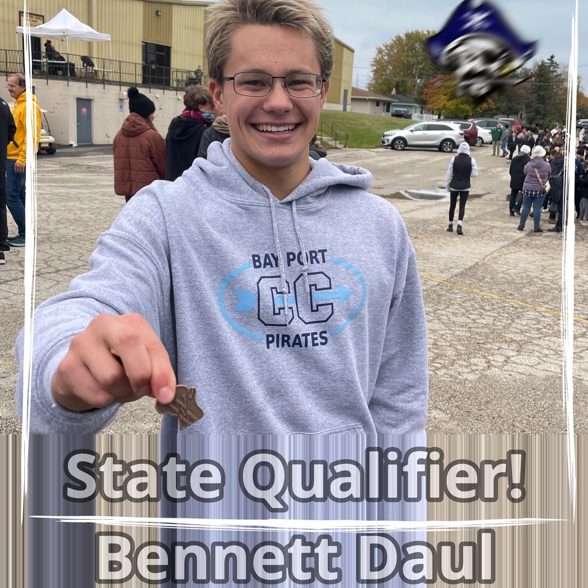 Bennett earns his spot in Wisconsin Rapids. WIAA state meet next Saturday! Good Luck Bennett and way to go!