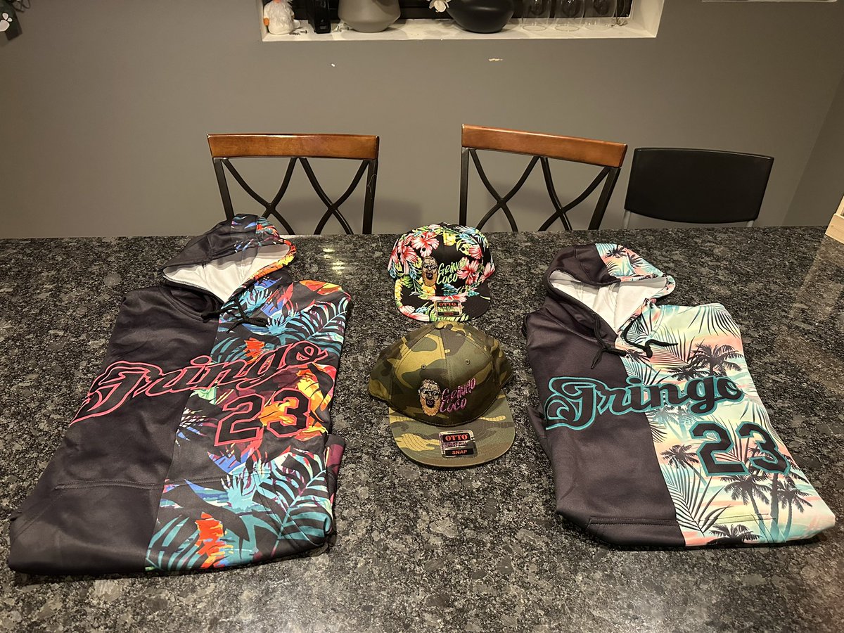 GringoLocoOG's tweet photo. Jerseys and Hoodies are incredibly popular and we’re not even into the winter season yet ! Have you ordered yours ? ALL SIZES WILL BE AVAILABLE COMING SOON ! ! DM to ORDER 🔥🔥 #BaseSquad Thank you all ! 🙏🏼 https://t.co/RlpNP0dRgH