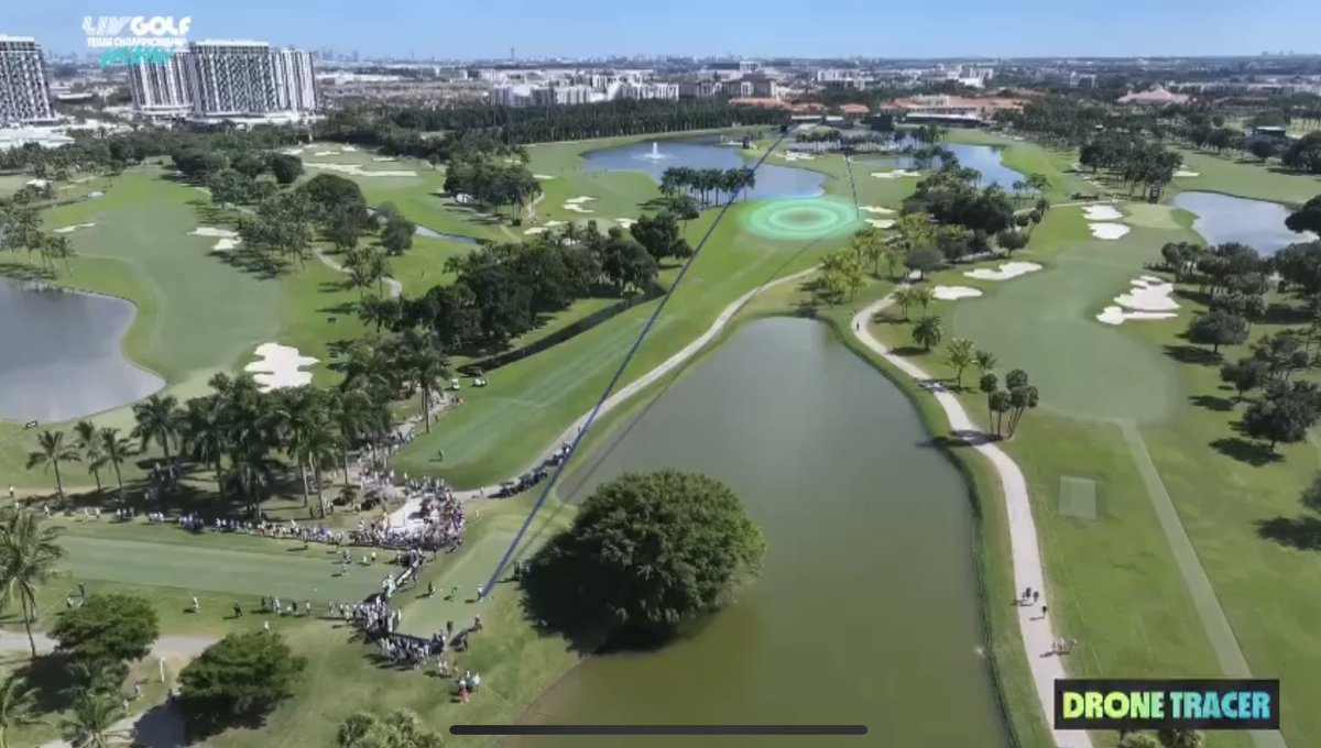 More good stuff from our <a href="/livgolf_league/">LIV Golf</a> broadcast team today. @championdata adding a landing zone to the <a href="/ShotTracer/">Shot Tracer</a> Drone Tracer. #broadcast #innovation #livgolf