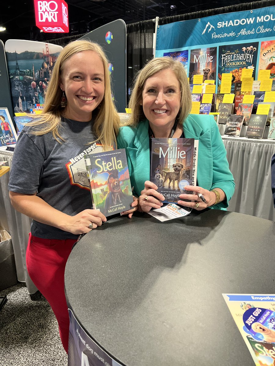 Go2TheLibrary's tweet image. Author signings at the #AASL23 conference.
@creativelychrys 
@McCallHoyle