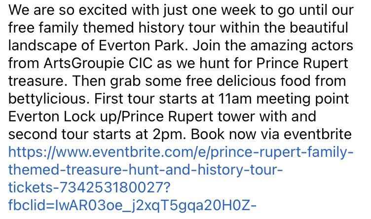 Kevin Robinson-Hale (@everton2gether) on Twitter photo Great event by <a href="/FOEP10/">Everton Park Friends</a> Book now via eventbrite eventbrite.com/e/prince-ruper… Great event by <a href="/FOEP10/">Everton Park Friends</a> Book now via eventbrite eventbrite.com/e/prince-ruper…
