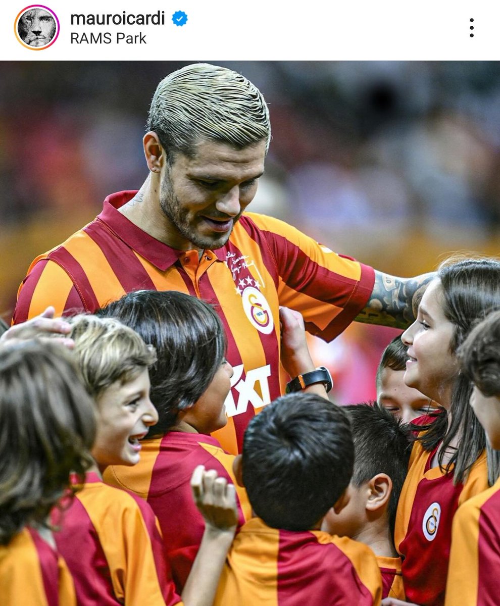 Mauro Icardi: 'Re Re Re... Ra Ra Ra... Galatasaray, Galatasaray Cim Bom Bom.🦁'