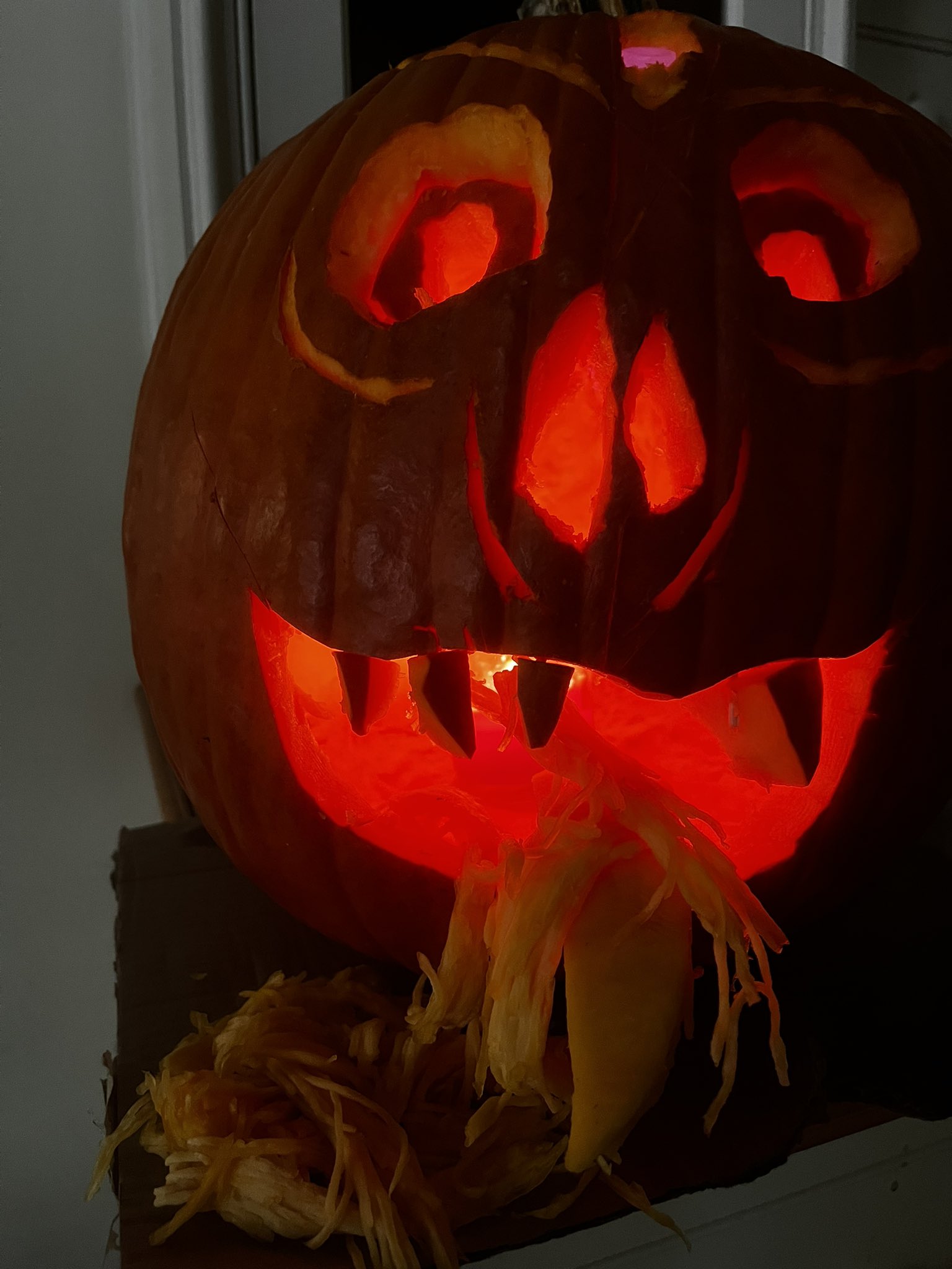 Jack-O-Lantern Sushi