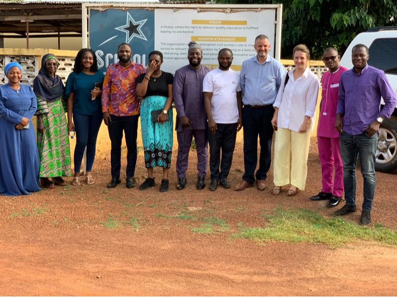 SchoolforLifeG1's tweet image. On Thursday October 19th, we hosted in our office, a team from the @FCDOGovUK and @STARGhana to discuss our programming especially focused on the Complementary Basic Education and on the SAGE intervention funded by the @FCDOGovUK through @STARGhana . #Partnerships4Development