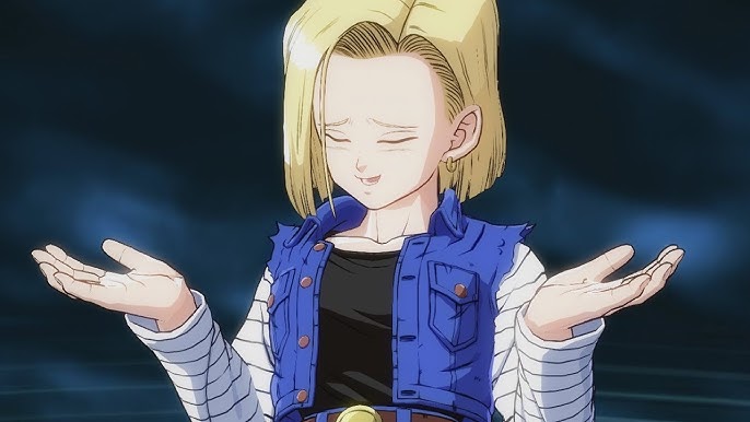 the fighting game girl of the day is android 18 ♡ dragon ball fighterz