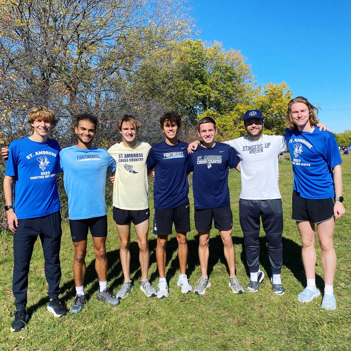 SAUTFXC's tweet photo. 🚨School Record ALERT 🚨 

Men break the 8k Team Time record w/131:05 at the Blazing Tiger NAIA Classic!! Varsity Finishers: Luke Benes (25:40), Chris Miserendino (25:59), Will Dowda (26:04), Ross Willerth (26:36), Ian Eller (26:45), Noah Maske (26:58) &amp; Trae Corby (27:04)!!! https://t.co/qZkhsBbuGQ