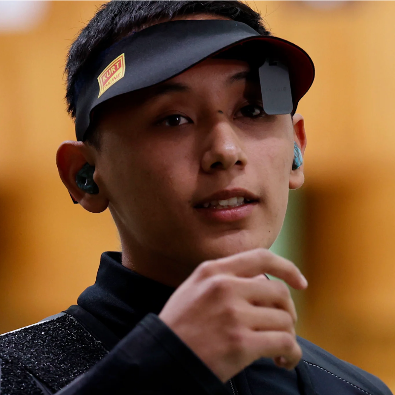juegosolimpicos's tweet photo. ¡ORO Y BOLETO A #PARIS2024! 🇲🇽🎟️

Edson Ramírez consiguió el oro en la final de rifle de aire a 10 metros de #Santiago2023 y una cuota olímpica para @COM_Mexico en #París2024.🥇

¡Nos vemos en los próximos Juegos Olímpicos Edson! 🙌

#RoadToParis2024 | @PanamSports @santiago2023