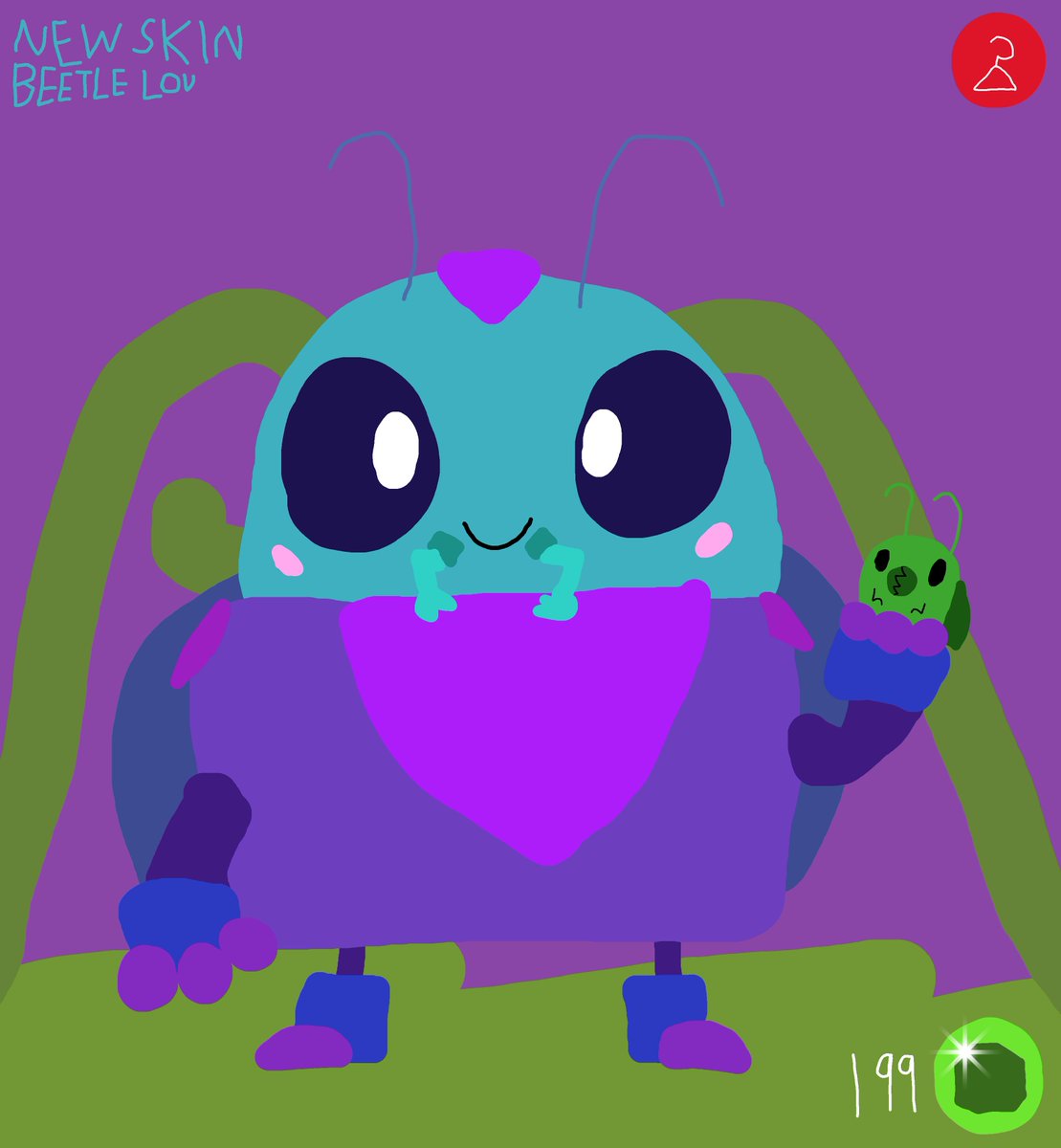ThePalafin's tweet photo. 31 Skins of Halloween Day 21 - Beetle Lou
I went for a bug theme here since bugs are creepy.
#BrawlStars #31SkinsofHalloween #BrawlStarsSkinIdea #Lou #Bug #BrawlStarsArt https://t.co/SKNWZt91Oc