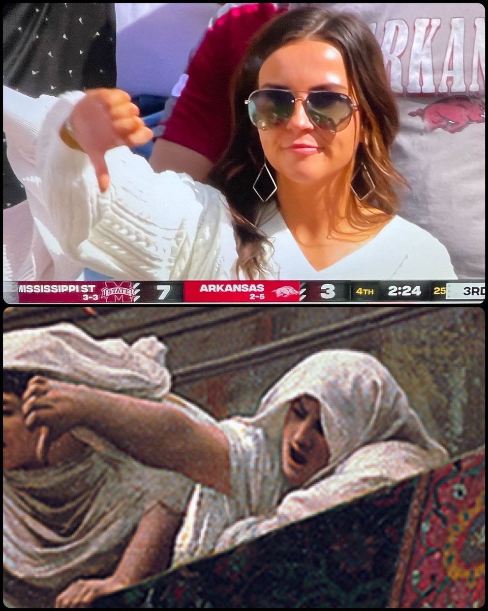 Pollice Verso, by Jean-Leon Gerome, 1872, 📸 via <a href="/RedditCFB/">RedditCFB</a>