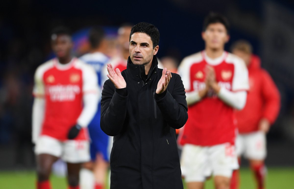 Arsenal's tweet photo. We heard you from start to finish, Gooners 📣 https://t.co/umApSn96vz