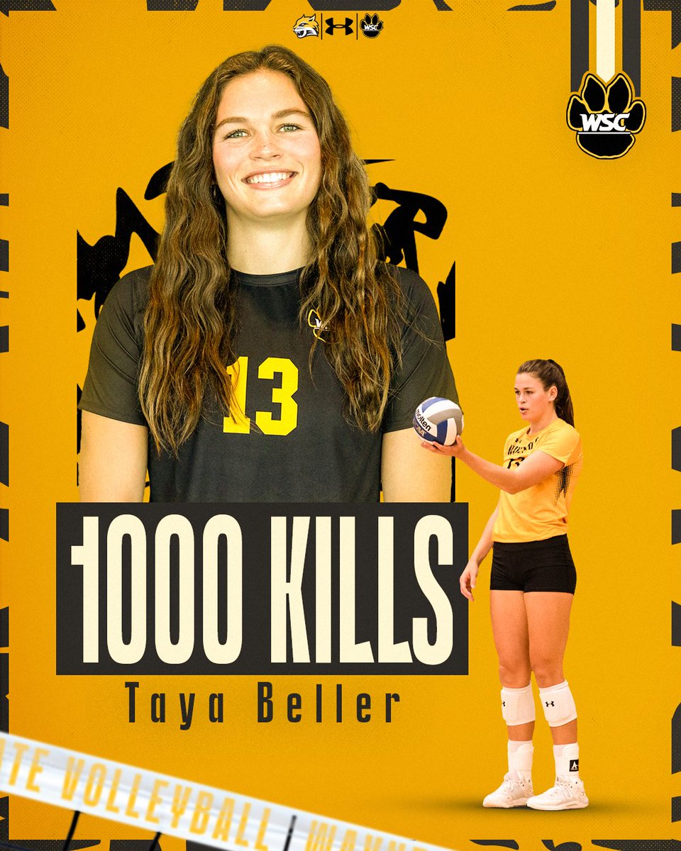 Rounding off a two win weekend by collecting her 1000th kill in today's match! CONGRATS <a href="/beller_taya/">Taya Beller</a>!🔥

#MaxOut