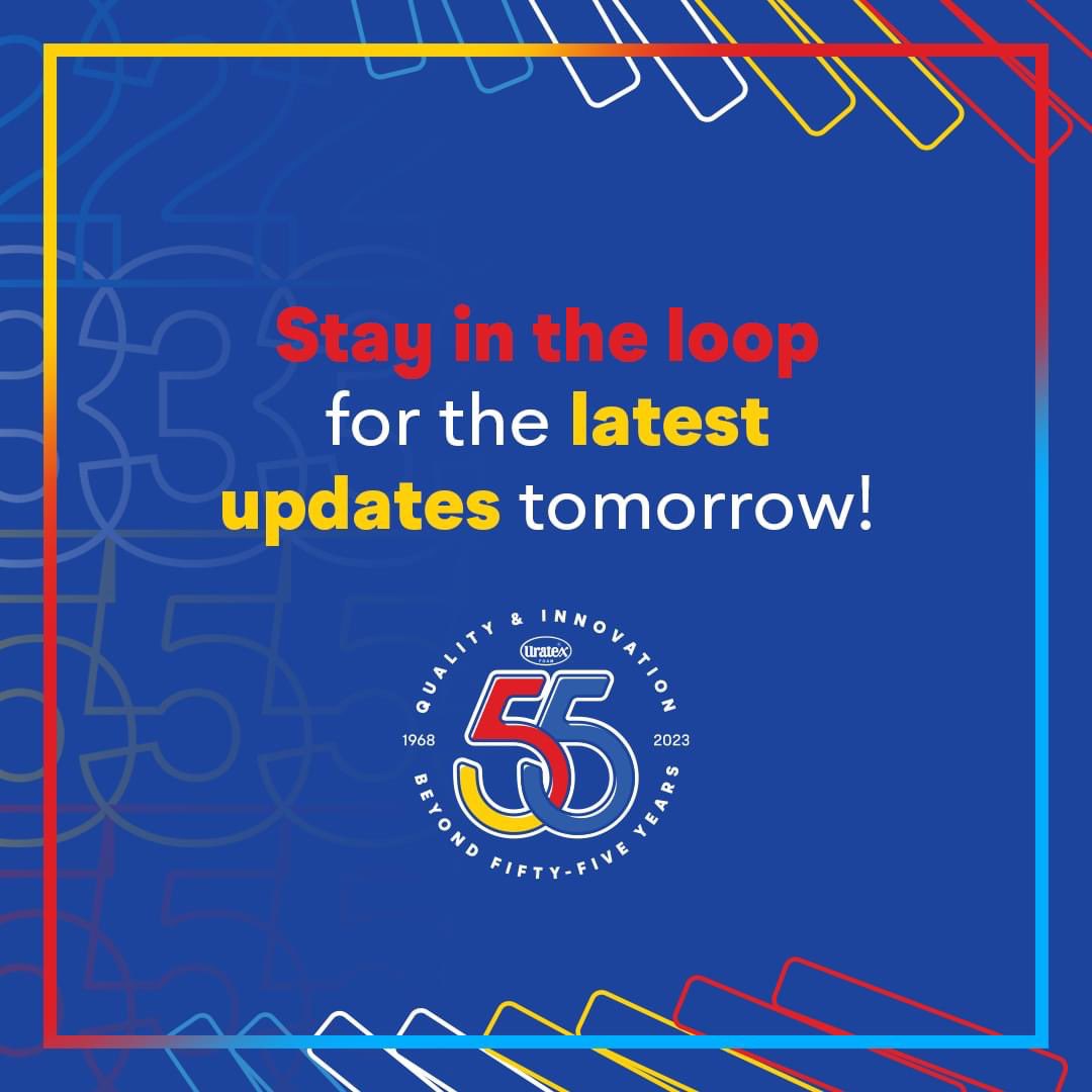 uratex_ph's tweet photo. Exciting things are happening today and we want YOU to be a part of it. 

Visit our page and check our Stories for live updates! 🌟 

#GuinnessWorldRecords #WorldRecord4Uratex #UratexHumanMattressDominoes #Uratexat55 https://t.co/px7lQ6cC45