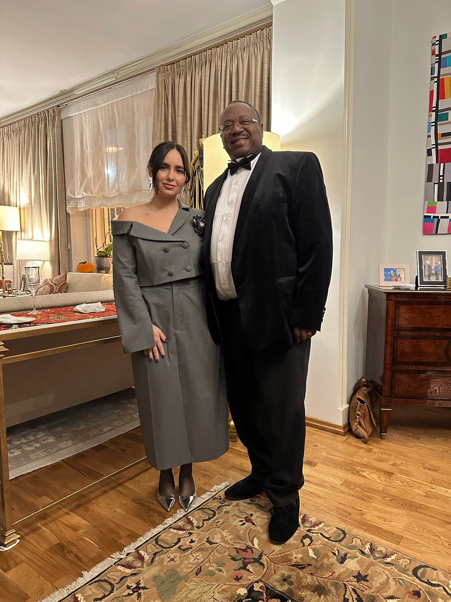 Catalina Cara (@catalinacara_) on Twitter photo Yesterday, I had the honor of being invited by the <a href="/USembMoldova/">U.S. Embassy Moldova</a> to attend a Jazz Musical Recital by the extraordinary #margueritariama and #timgant at the Ambassador’s Residence 🇺🇸 It was an absolute delight!
Thank you Ambassador Kent D. Logsdon and Mrs. Michelle Logsdon! Yesterday, I had the honor of being invited by the <a href="/USembMoldova/">U.S. Embassy Moldova</a> to attend a Jazz Musical Recital by the extraordinary #margueritariama and #timgant at the Ambassador’s Residence 🇺🇸 It was an absolute delight!
Thank you Ambassador Kent D. Logsdon and Mrs. Michelle Logsdon!