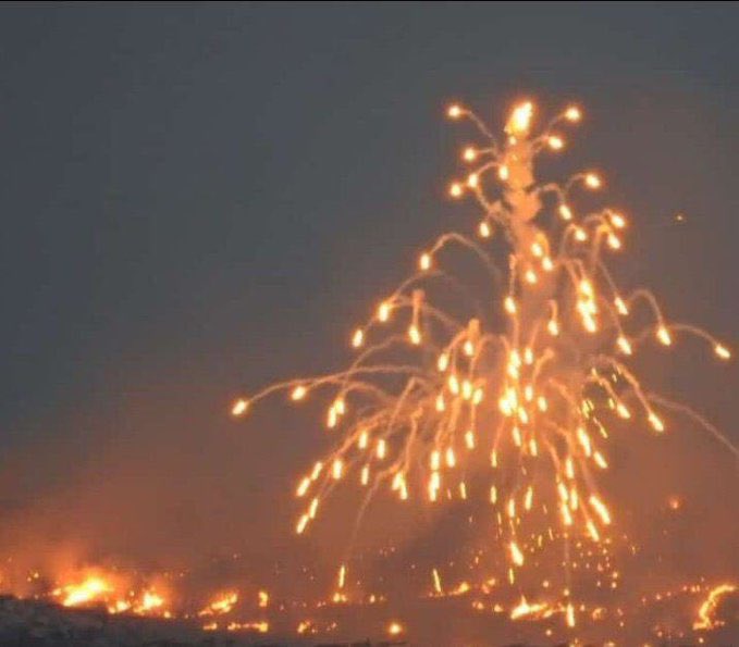 🇮🇱🇱🇧 ISRAEL is now detonating incendiary munitions on CIVILIANS in LEBANON!