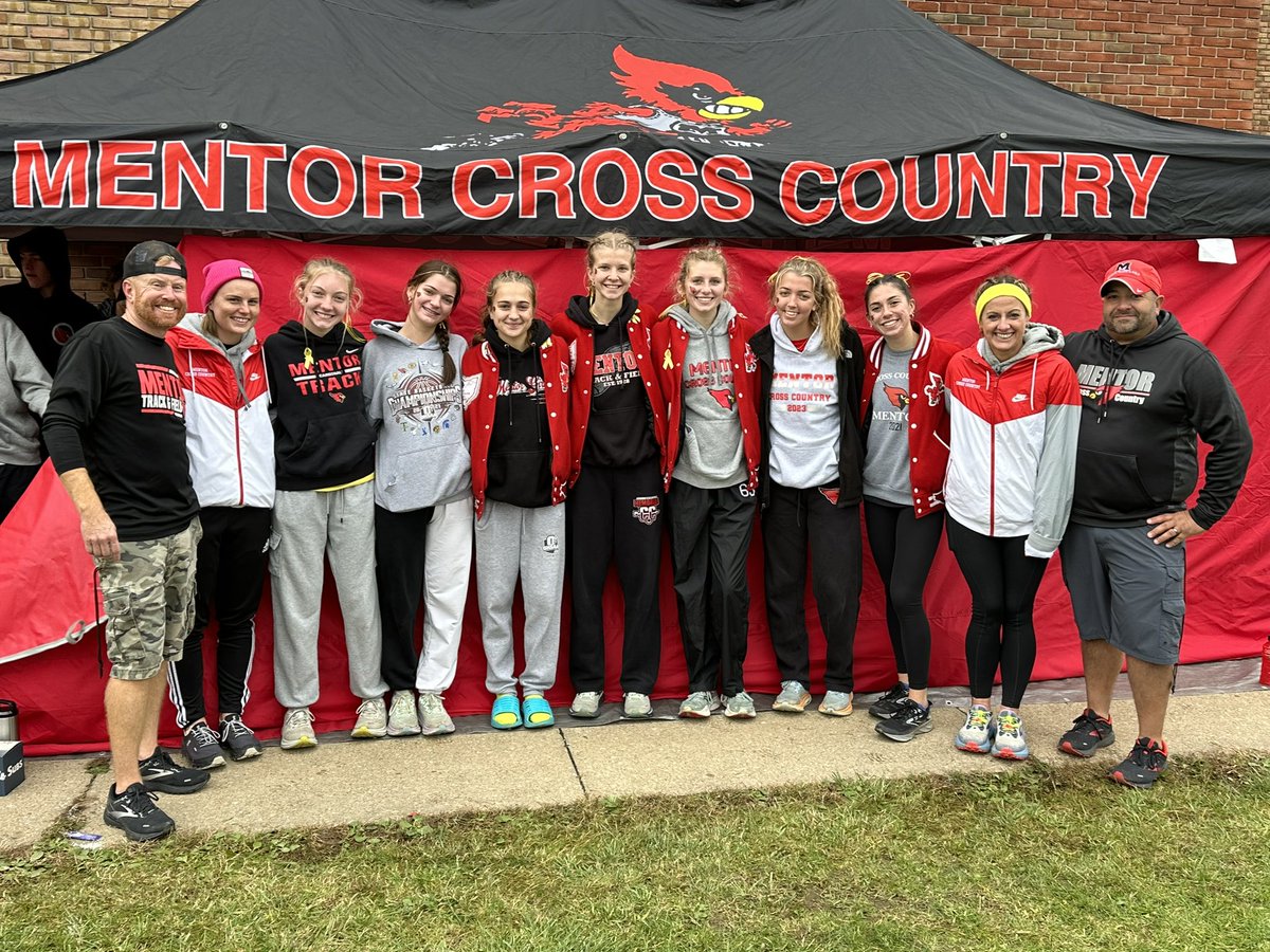 Second Sole Mentor (@2ndsolementor) on Twitter photo The Mentor girls with an impressive day at the Madison District. Best team race of the year and advance to the regional meet. 3 runners in the top 14 Kraska, Sabo, Lyles 🔥🔥🔥 <a href="/MentorAthletics/">MentorAthletics</a> <a href="/MentorHighXC/">Mentor XC</a> <a href="/MentorHamman/">Tim Hamman</a> <a href="/MHSSTUDENTSEC19/">THE NEST‼️🔊</a> The Mentor girls with an impressive day at the Madison District. Best team race of the year and advance to the regional meet. 3 runners in the top 14 Kraska, Sabo, Lyles 🔥🔥🔥 <a href="/MentorAthletics/">MentorAthletics</a> <a href="/MentorHighXC/">Mentor XC</a> <a href="/MentorHamman/">Tim Hamman</a> <a href="/MHSSTUDENTSEC19/">THE NEST‼️🔊</a>