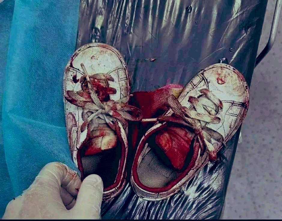 هذا الحذاء أطهر من وجوه المتصهينين .
