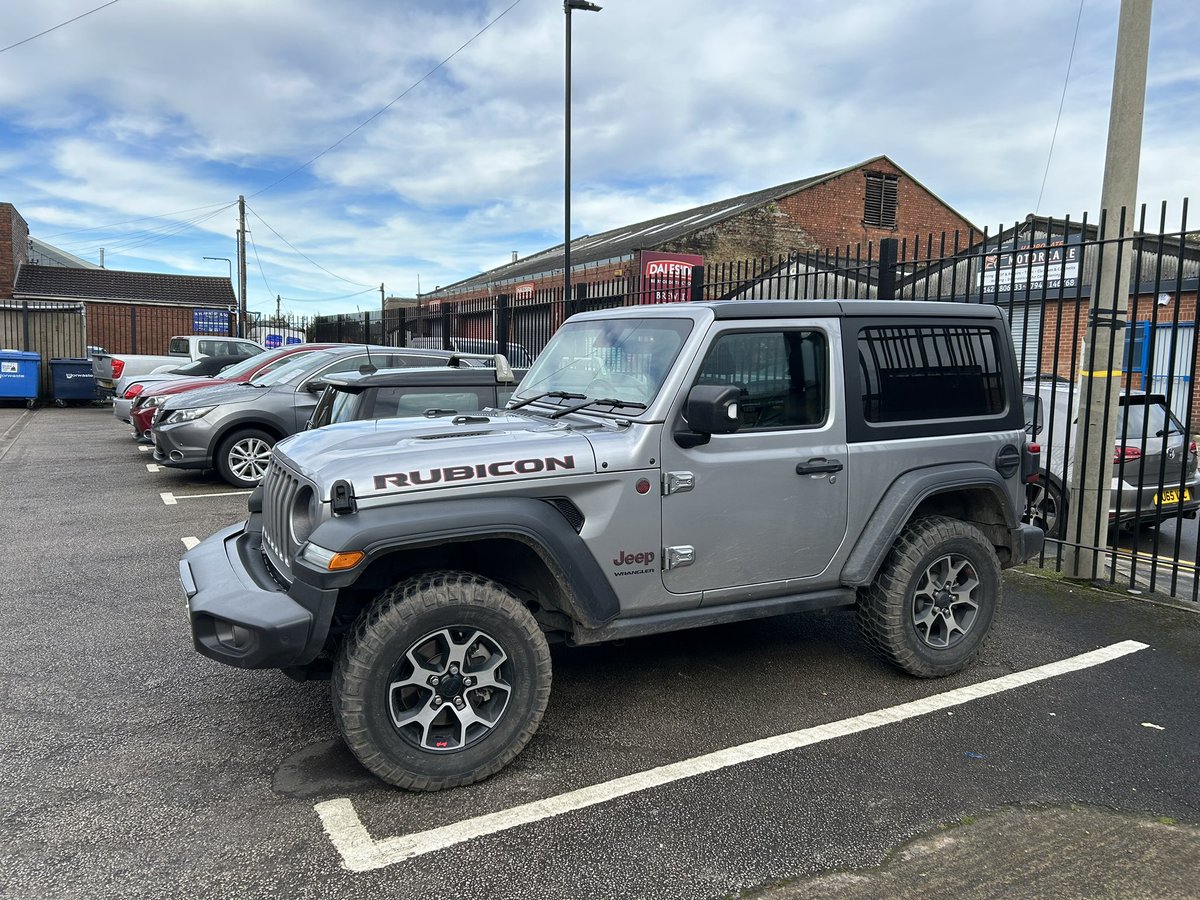 Something a little different has arrived in stock… 2021 Jeep Wrangler Rubicon, 28,500 miles