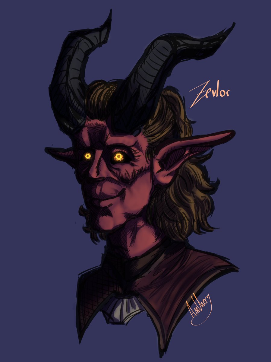 TheAanthonys's tweet photo. A lil Scary Zevlor

#bg3 #BG3fanart https://t.co/8dxG3uL9qk
