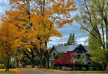 hermawanF27's tweet photo. I felt like I had walked into a small town in a fairy tale. Like the princess strolling here, the autumn in Vancouver is so beautiful. I seem to know this scene😄🙈 https://t.co/lKc9m5aWsO