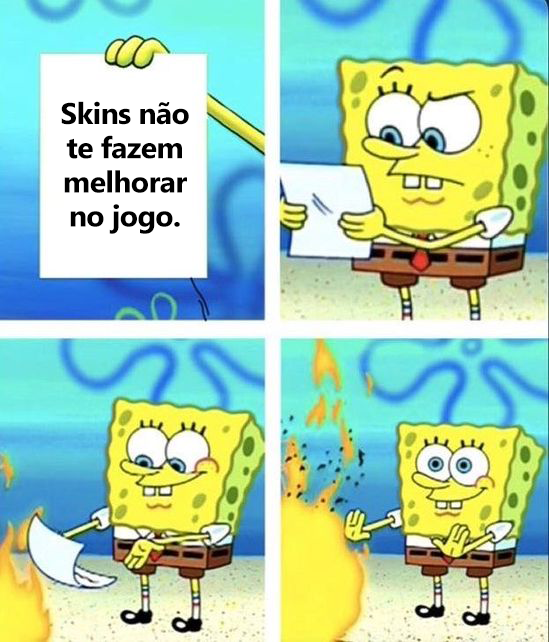 Pelo menos posso perder com estilo 😎