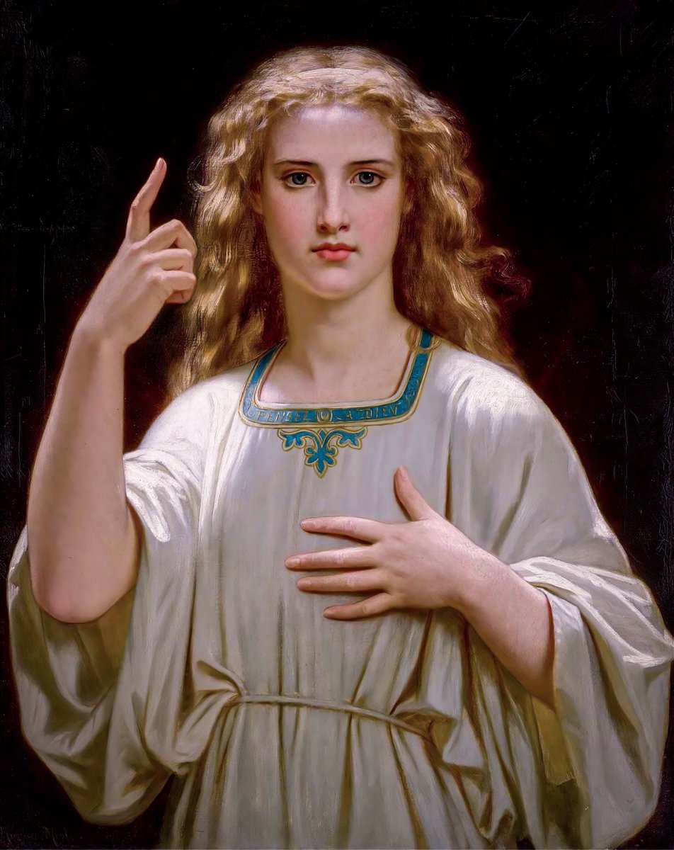 vircenturione's tweet photo. Think of God (1876)  #huguesmerle https://t.co/VYBmyXxeZ6