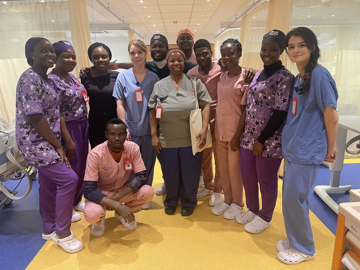#Lagos #Nigeria ‘Save a Heart Foundation’ #Medical #Mission2023 The #Nursing Teams - supporting each other & working together ensuring that patients receive a high standard of nursing care - we are a global nursing family @WeRGlobalNurses