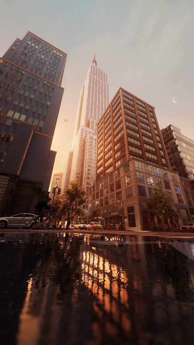 KeepoVisuals's tweet photo. My favourite capture so far 😍 (Portrait and landscape style) #SpiderMan2PS5 #InsomGamesCommunity https://t.co/rqUVHfjlUo