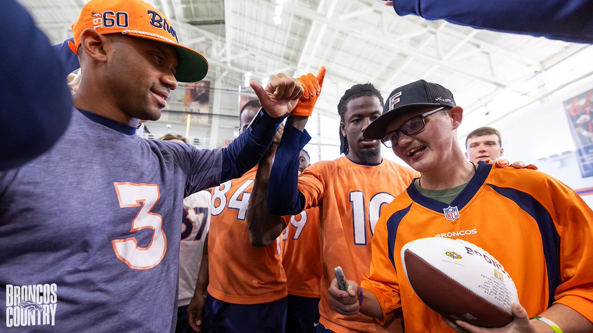 Denver Broncos (@broncos) on Twitter photo It was Clay's <a href="/MakeAWish/">Make-A-Wish America</a> — but the honor was all ours. 🧡
HC Sean Payton & players hosted Clay & his family at today's practice, where he broke down the huddle, received a behind-the-scenes tour and met the team. It was Clay's <a href="/MakeAWish/">Make-A-Wish America</a> — but the honor was all ours. 🧡
HC Sean Payton & players hosted Clay & his family at today's practice, where he broke down the huddle, received a behind-the-scenes tour and met the team.