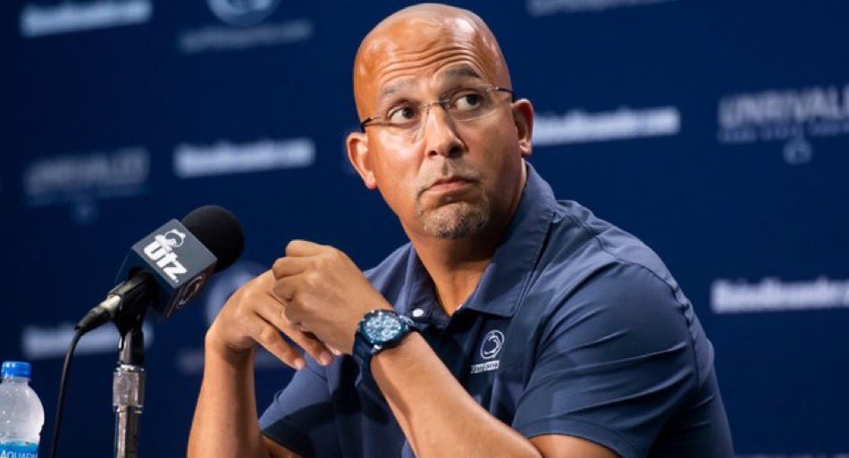 FanaticsBook's tweet photo. James Franklin is now 1-9 vs Ohio State  and 3-16 vs Top 10 teams😳 https://t.co/MzPj11P7K9