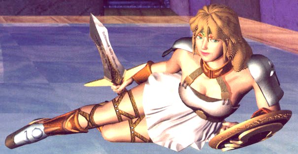 the fighting game girl of the day is
  sophitia alexandra ♡ soul calibur