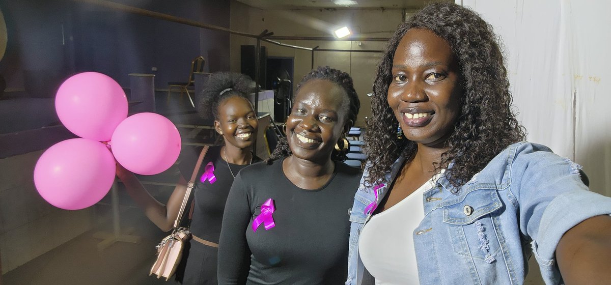 OpalRejoice's tweet photo. Pink October Juba
#BreastHealthAwareness
#BreastCancerAwarenessMonth
#PinkOctober https://t.co/vK2IBs3C52